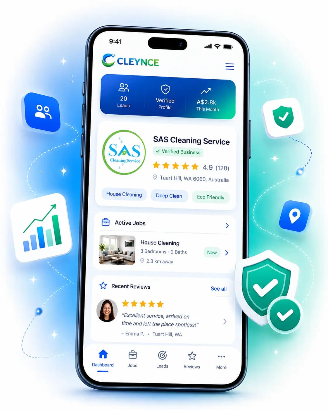 Cleynce Advantage Platform Mockup