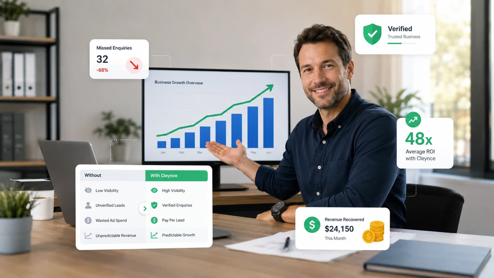 The Real Cost of Running a Cleaning Business Without a Lead Marketplace